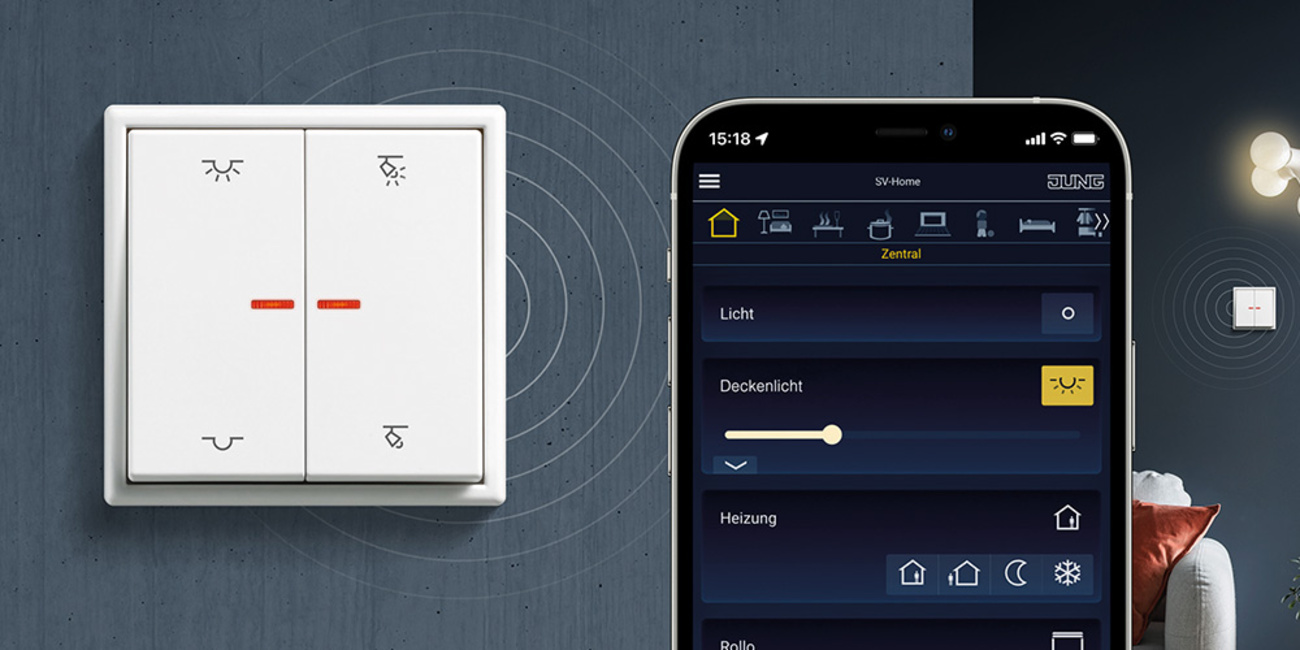 KNX RF Taster bei Marco Bergdoll GmbH in Ludwigswinkel